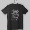 Metallica Hardwired Skull Design Black T-Shirt