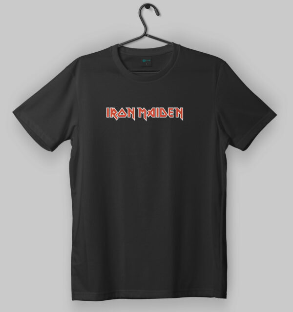 Iron Maiden Classic Logo Black T-Shirt