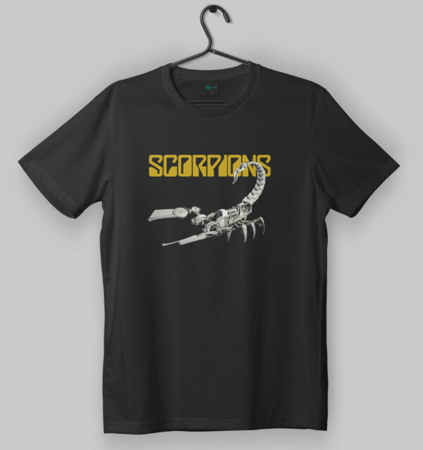 Scorpions Mechanical Scorpion Black T-Shirt