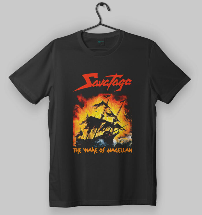 Savatage The Wake of Magellan Album Cover T-Shirt