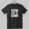 System of a Down Logo Black T-Shirt