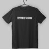 System of a Down Band Name Black T-Shirt