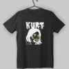 Kurt Cobain Portrait X Black T-Shirt