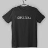 Sepultura Classic Logo Black T-Shirt