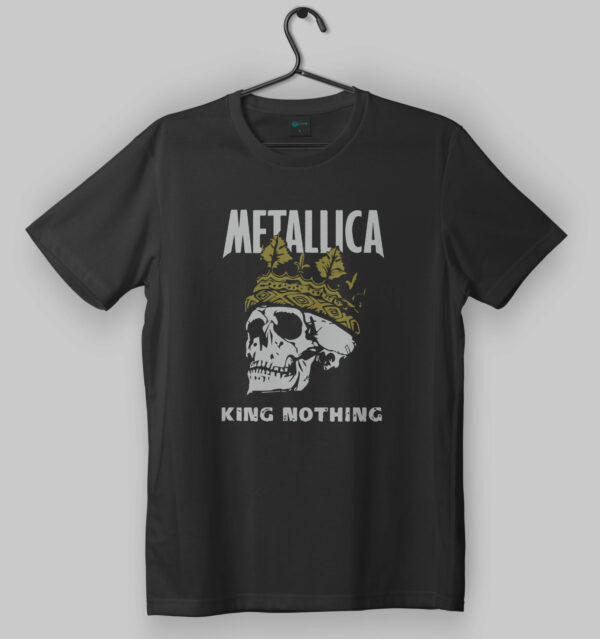 Metallica King Nothing Skull Black T-Shirt