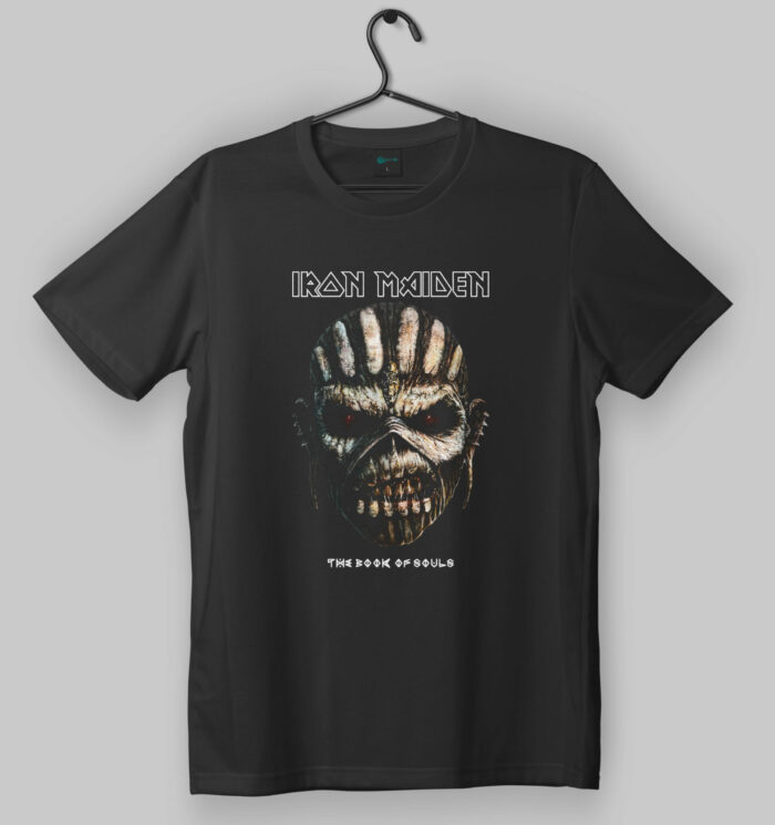 Iron Maiden The Book of Souls Face Black T-Shirt