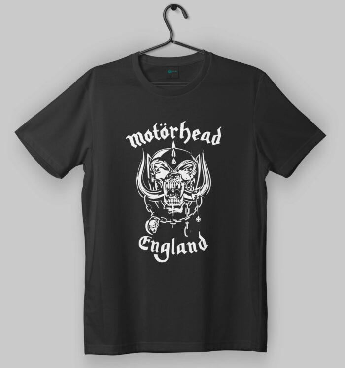 Motörhead England Logo Black T-Shirt