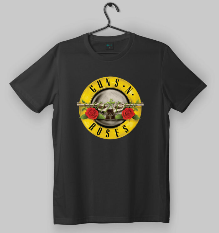 Guns N’ Roses Logo Black T-Shirt