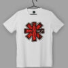 RHCP Red Emblem White T-Shirt