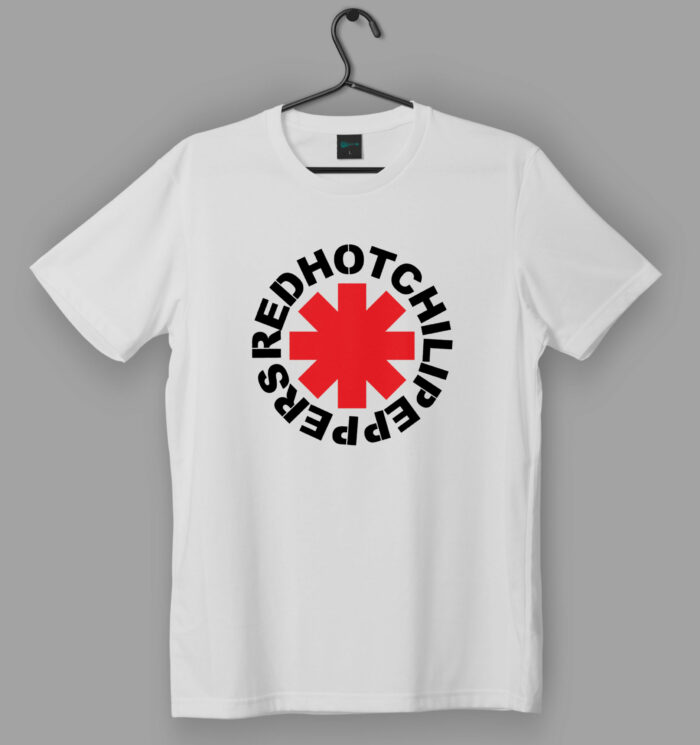 RHCP Classic Logo White T-Shirt