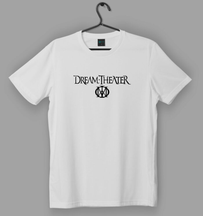 Dream Theater Logo White T-Shirt