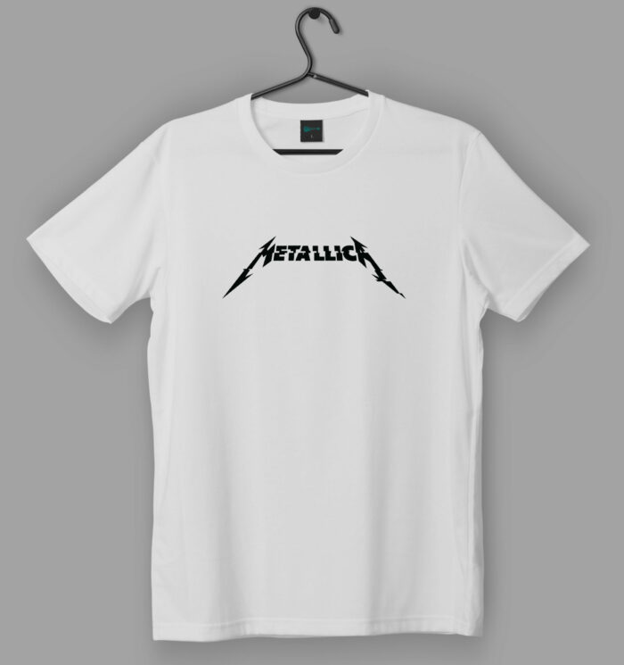 Metallica Hardwired Logo White T-Shirt