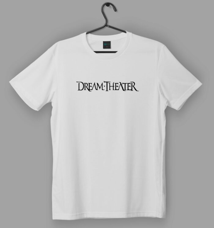 Dream Theater Classic Logo White T-Shirt