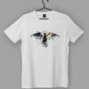 Pink Floyd Dark Side of the Moon Wings White T-Shirt