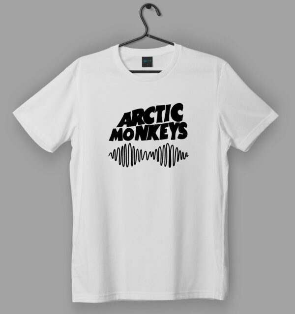 Arctic Monkeys AM Waves White T-Shirt