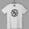 Foo Fighters Circular Logo White T-Shirt