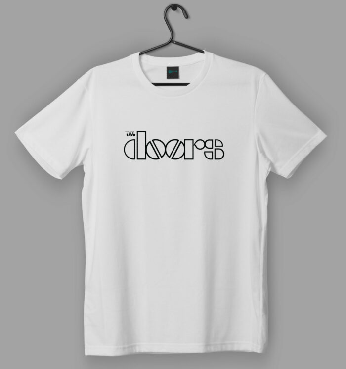 The Doors Classic Logo White T-Shirt