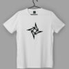 Metallica Ninja Star Logo White T-Shirt