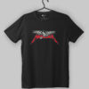 Metallica Flying Skull Logo Black T-Shirt