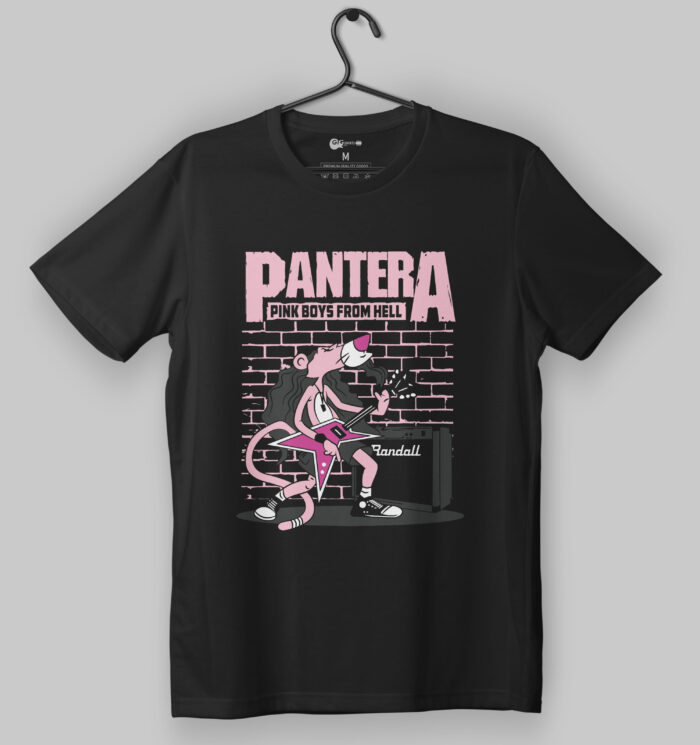 Pantera Pink Boys From Hell T-Shirt