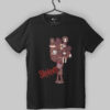 Slipknot Chibi Characters Black T-Shirt