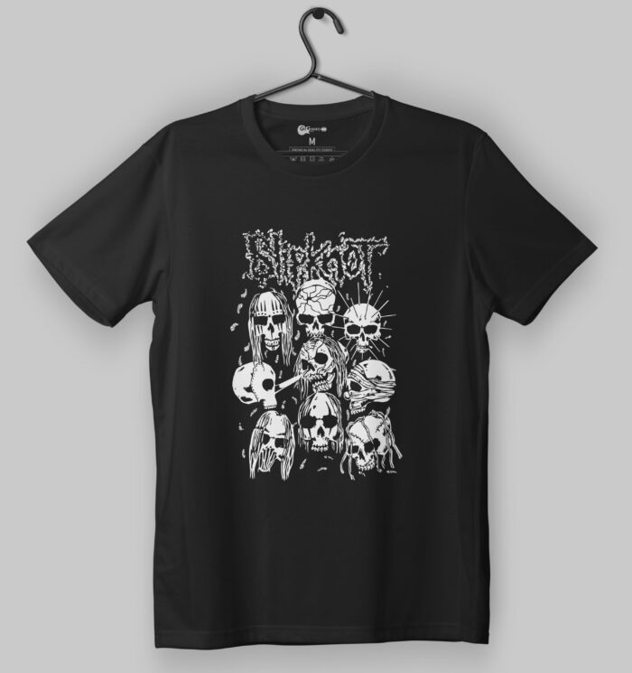 Slipknot Skulls Black T-Shirt