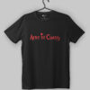 Alice in Chains Red Text Logo Black T-Shirt