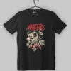 Anthrax Exploding Skull Black T-Shirt