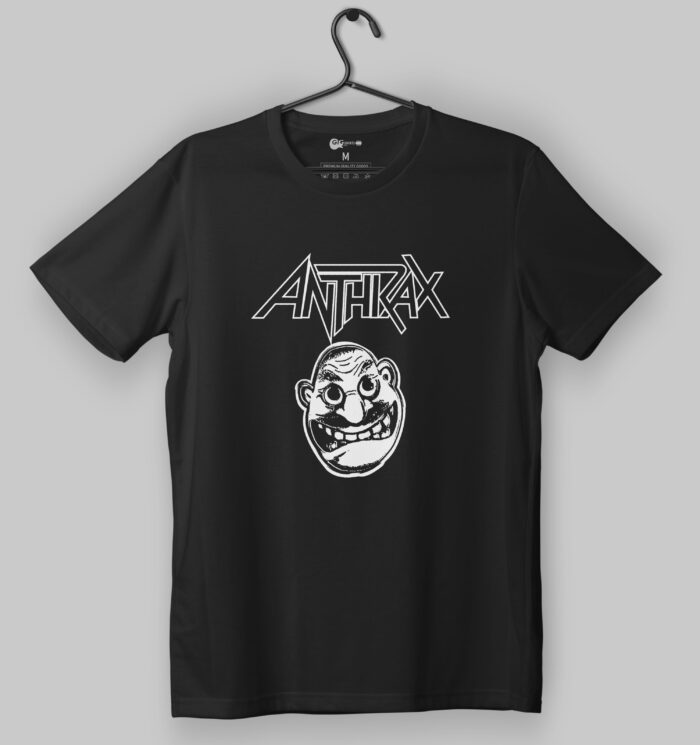 Anthrax Not Man Black T-Shirt