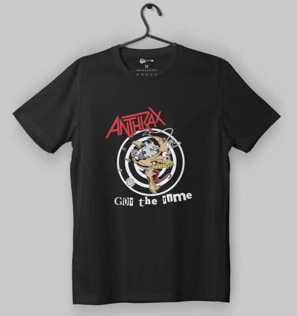 Anthrax Got the Time Black T-Shirt