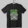 Blink-182 Green Monster Design Black T-Shirt