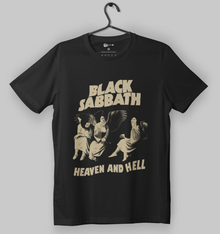 Black Sabbath Heaven and Hell Black T-Shirt