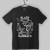 Black Sabbath Angel Black T-Shirt