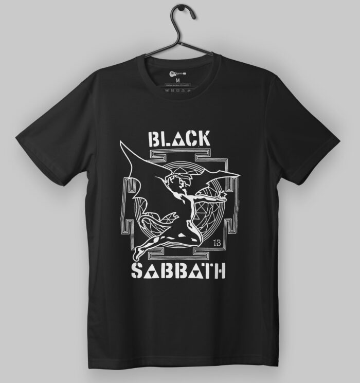 Black Sabbath Angel Black T-Shirt