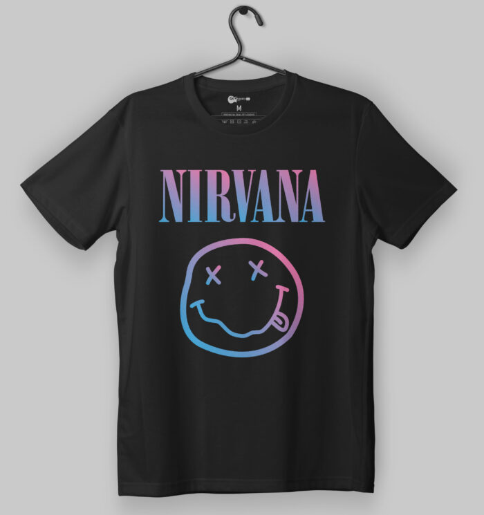 Nirvana CM Gradient Smile T-Shirt