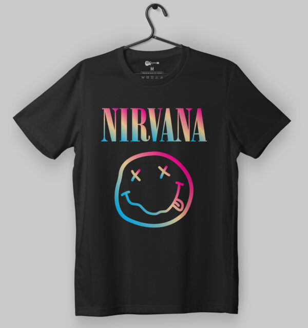 Nirvana CMY No K! Smile T-Shirt