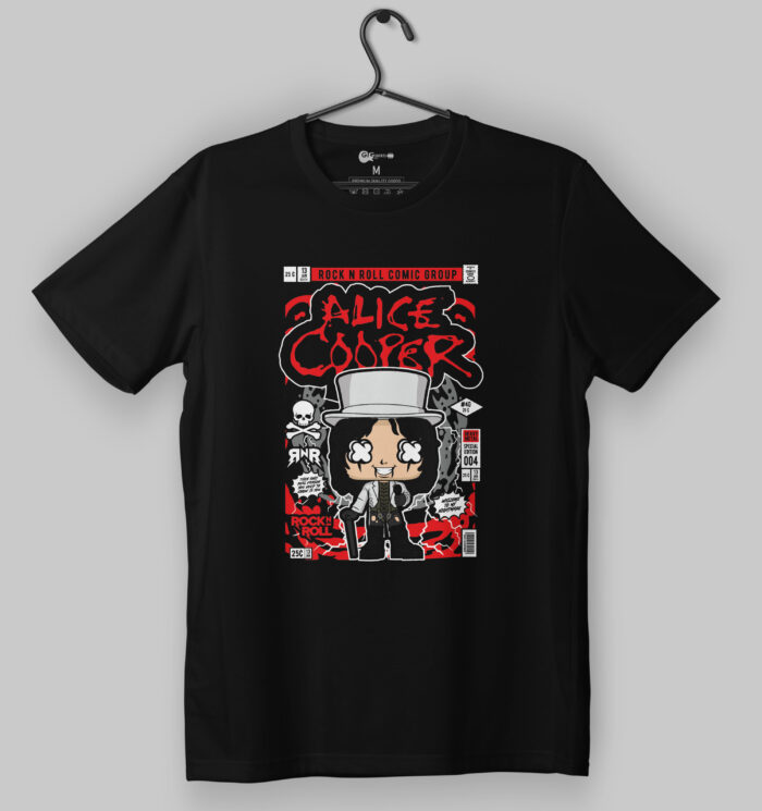 Alice Cooper - Rock N Roll Comic Group T-Shirt