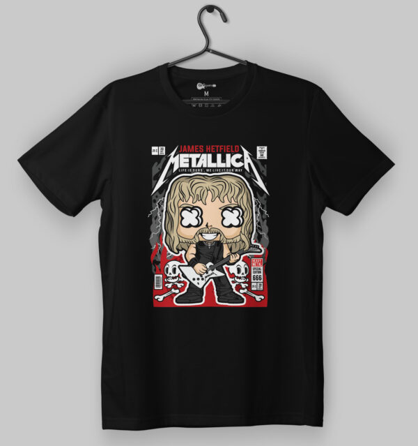 Metallica - James Hetfield Comic T-Shirt