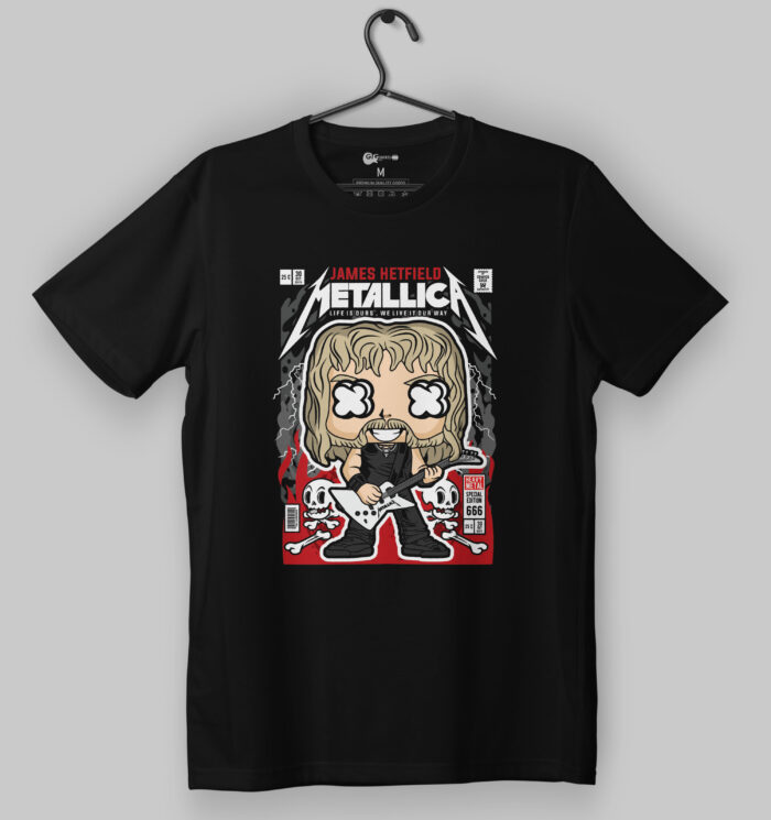 Metallica - James Hetfield Comic T-Shirt