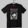 KISS - Rock and Roll All Nite Comic Black T-Shirt