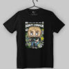 Nirvana - Kurt Cobain Comic Tribute Black T-Shirt