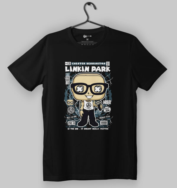 Linkin Park - Chester Bennington Comic T-Shirt