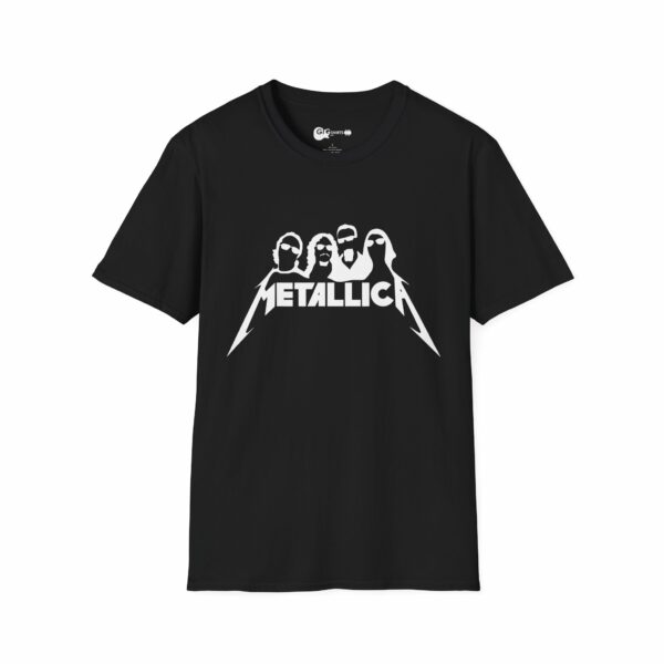 Metallica Band Silhouette Black T-Shirt