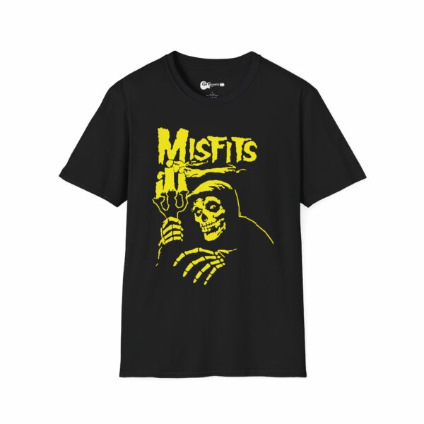 Misfits Yellow Fiend Black T-Shirt