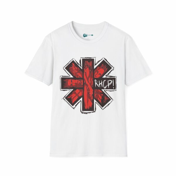 RHCP Red Emblem White T-Shirt