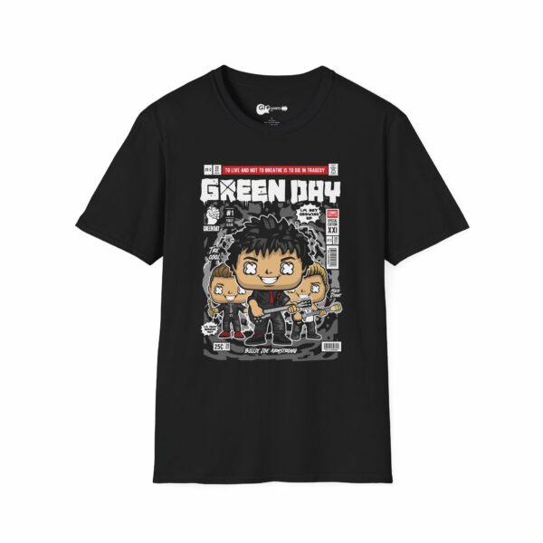 Green Day - Billie Joe Armstrong Comic T-Shirt