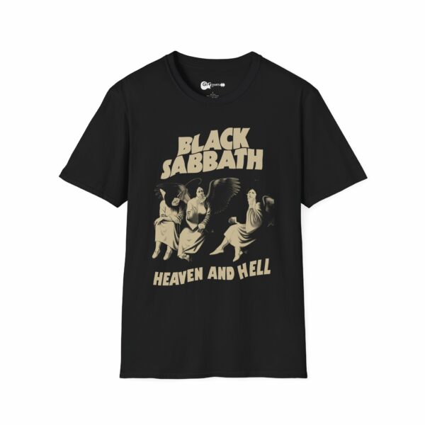 Black Sabbath Heaven and Hell Black T-Shirt