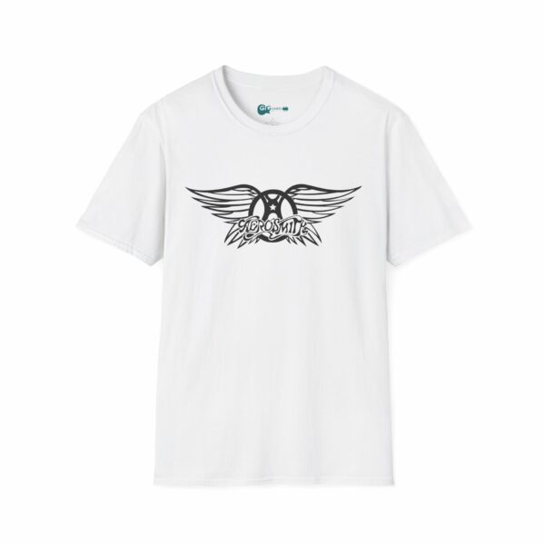 Aerosmith Wings Logo White T-Shirt