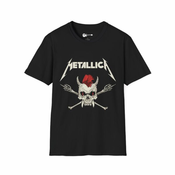 Metallica Skull Design Black T-Shirt