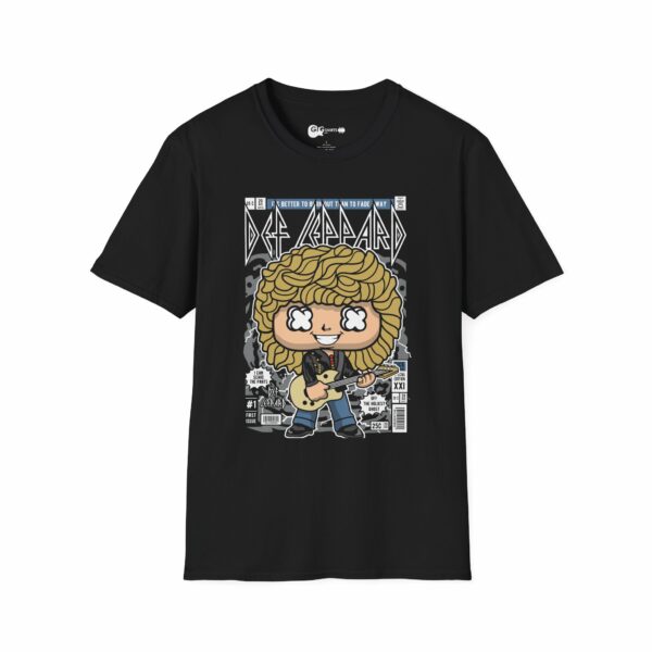 Def Leppard - Rock Comic Black T-Shirt